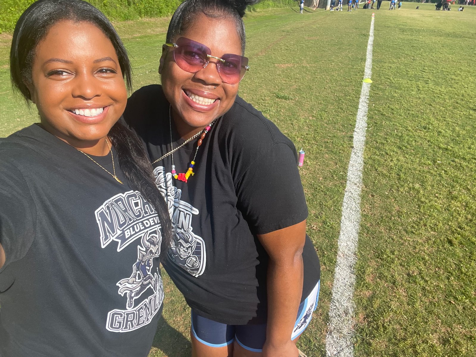 Norcross supporters wearing their Gremlins shirts