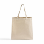 Natural canvas tote bag