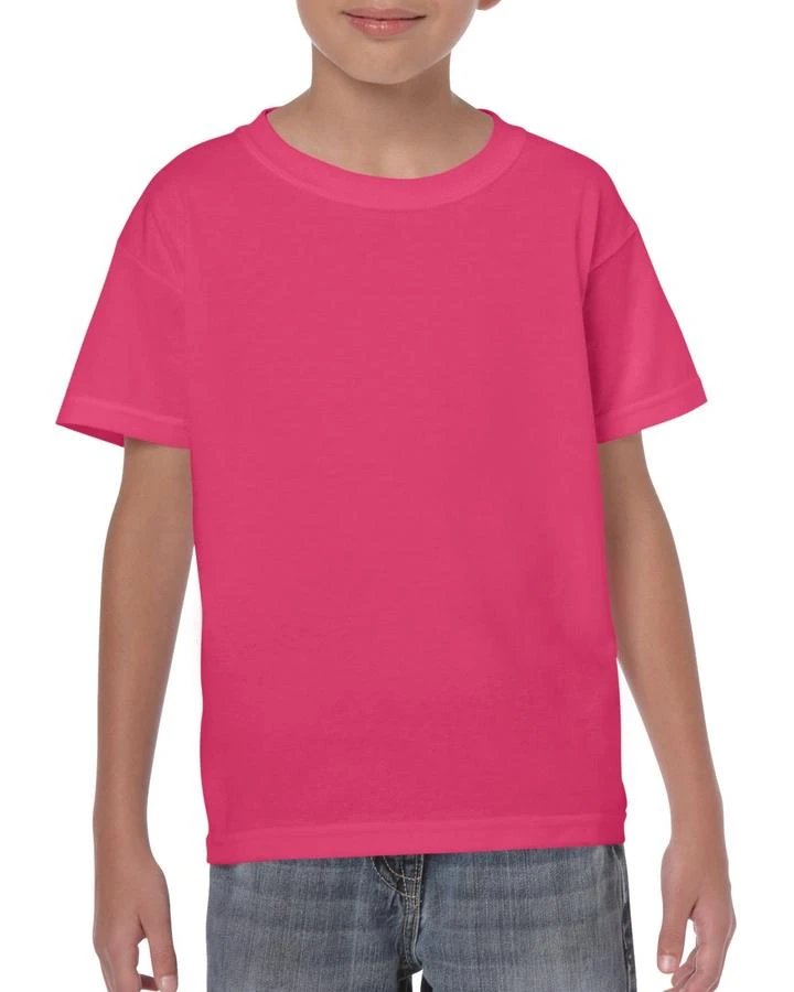 Illustrative EDTWB child model in a white sample tee