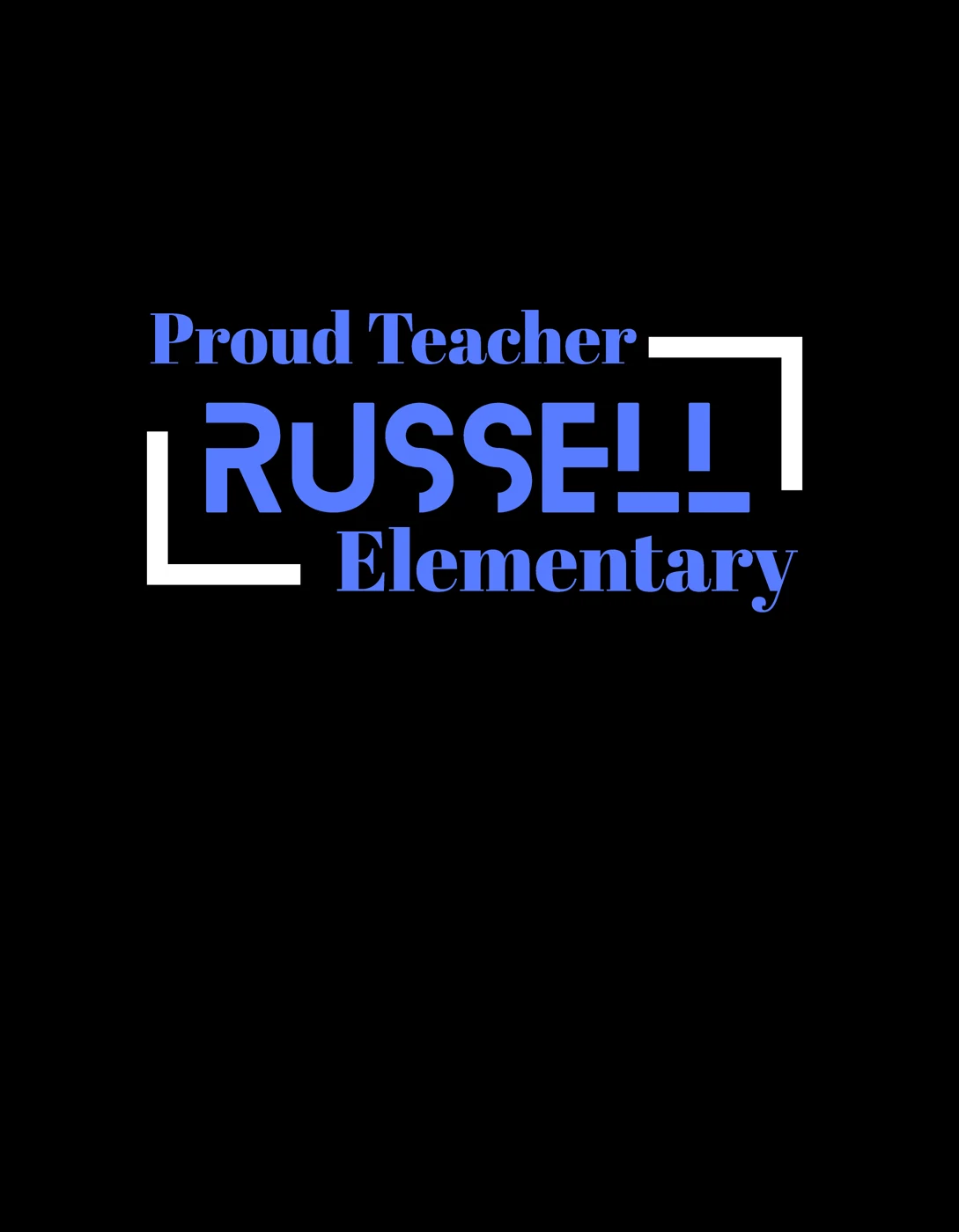 Russell Elementary Merch — project photo 2